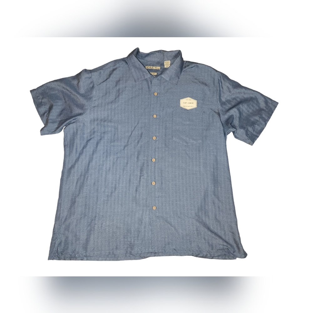 Mens NWT BATIK BAY Casual Button Down Shirt XXL